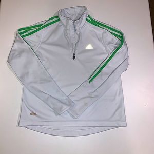 Half zip-up workout long sleeve shirt (used)
